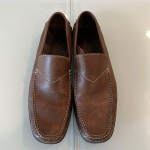 Salvatore Ferragamo Men’s Brown Leather Loafers